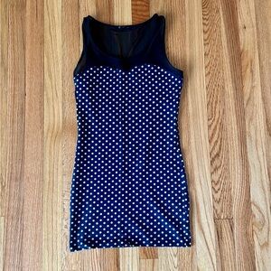 Forever 21 dress blue and black size small